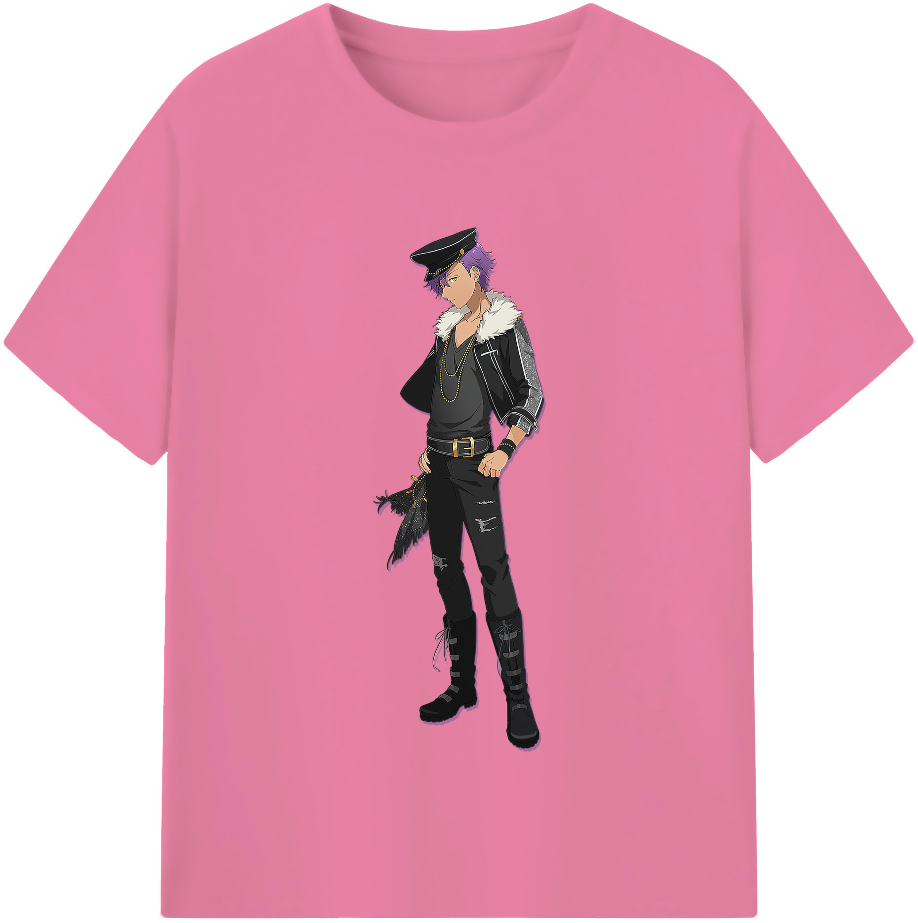 （画像用） あんさんぶるスターズ! Ensemble Stars 綿100％半袖Tシャツ（フロントプリント）